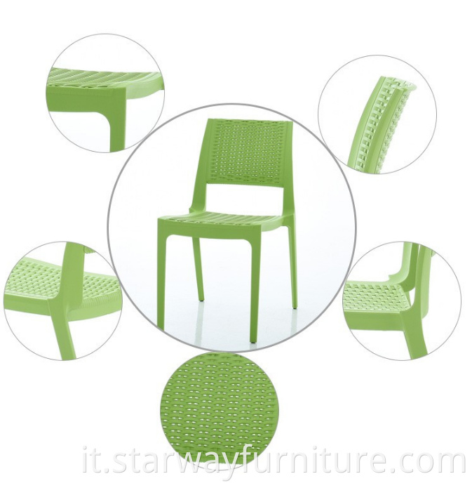 Stacking Plastic Armchair
